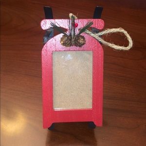 Christmas photo holder/ornament